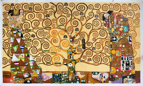 gustav klimt paintings tree of life